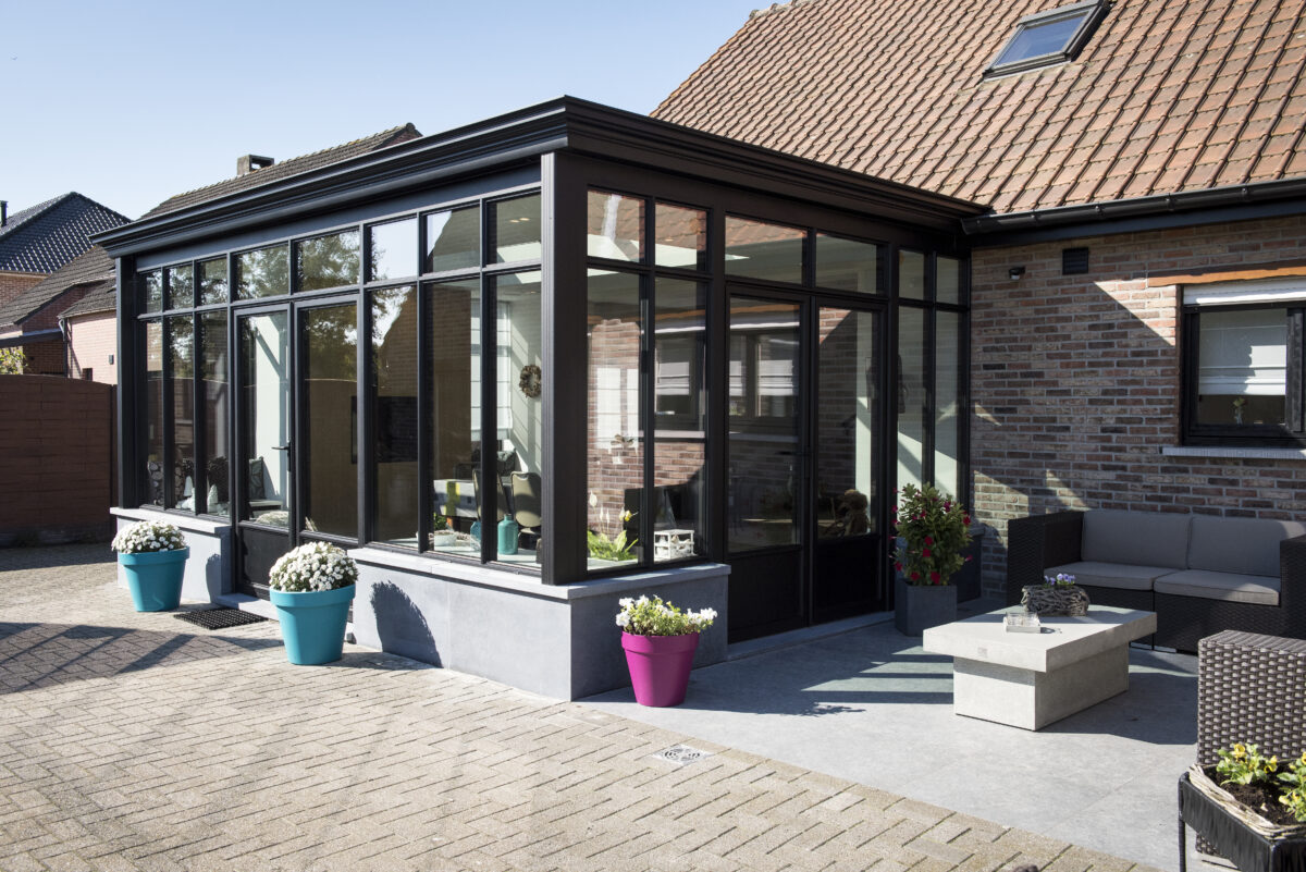 Woonuitbreiding met veranda