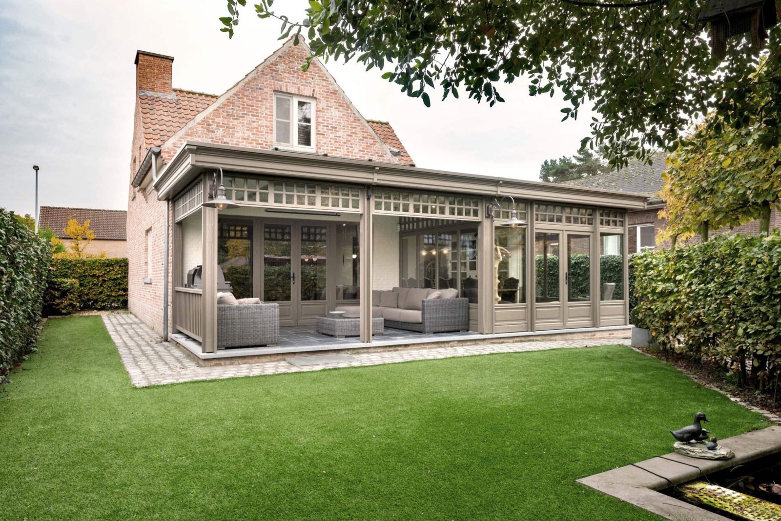 pergola op maat van Miniflat