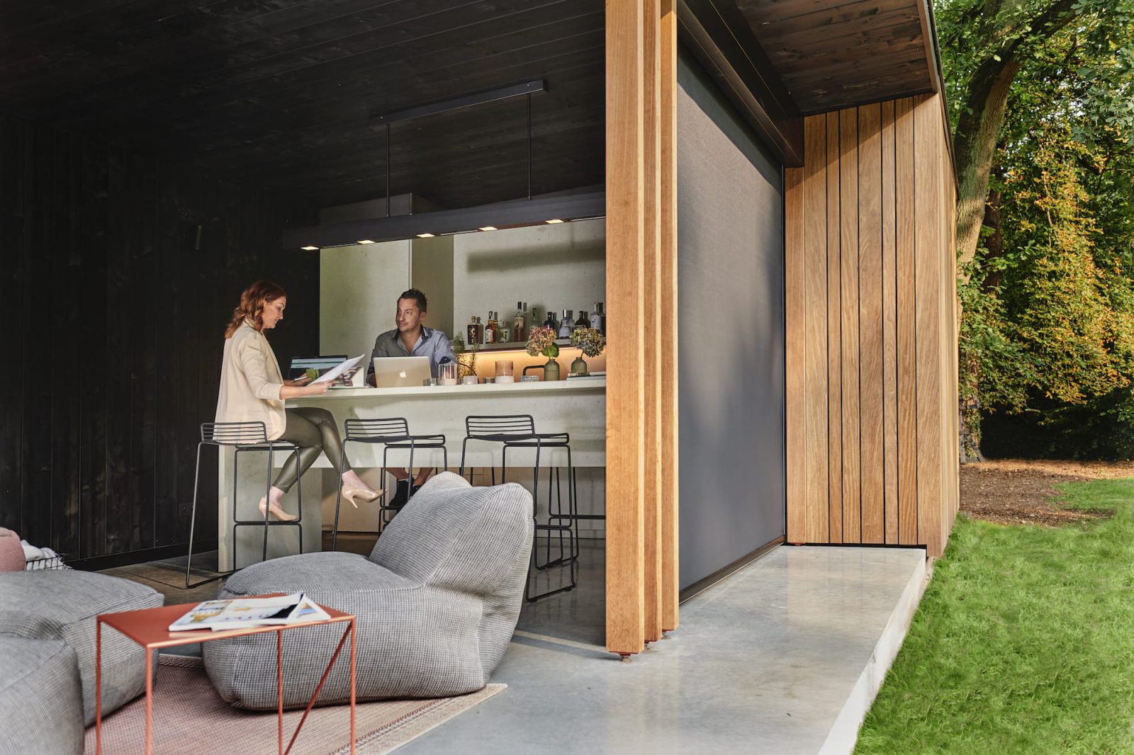 thuiskantoor zelfstandige